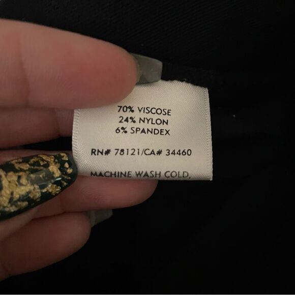 Eileen Fisher Black Soft Structured Boning Maxi Skirt - Picture 4 of 5